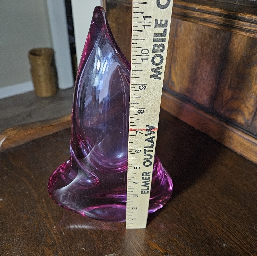 Vintage MCM duel chamber orchid vase. - Picture 9 of 11